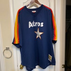 Mitchel and Ness Astros Jersey Nolan Ryan